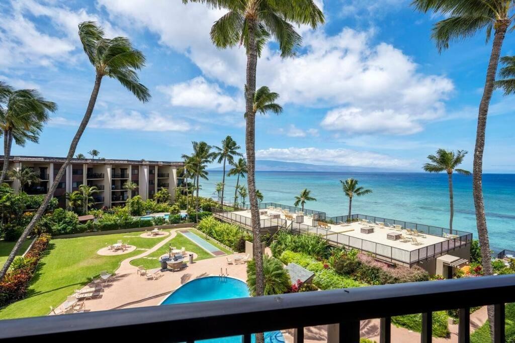 Hale Ono Loa 403- Top Floor, Ocean View, & Complete Modern Remodel Apartment Kahana ภายนอก รูปภาพ